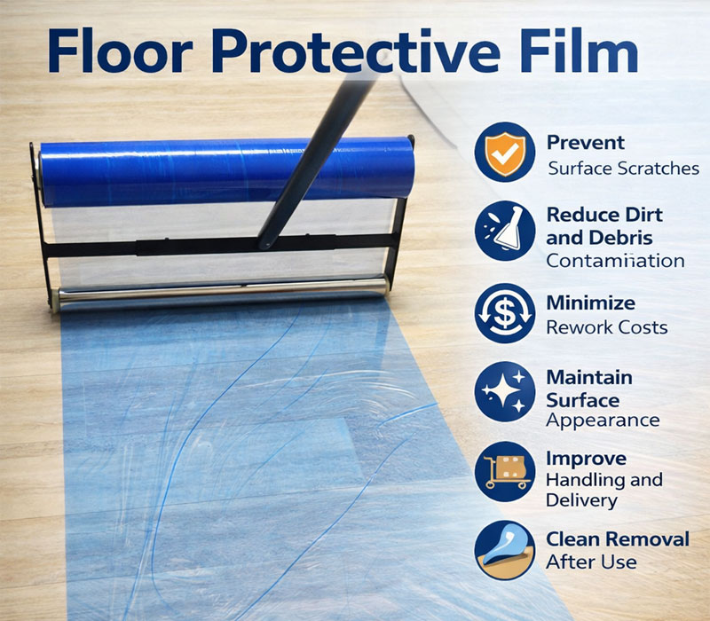 Benefits of Using Protective Film for Flooring