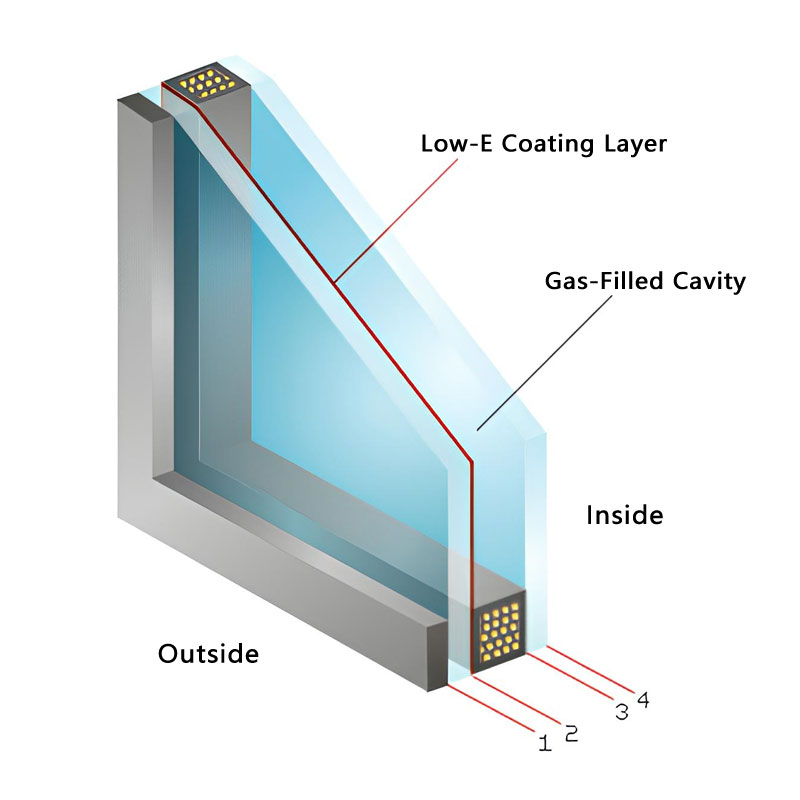 Low-E Glass Structure