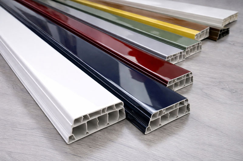 PVC Profile with Painted Surface Finish