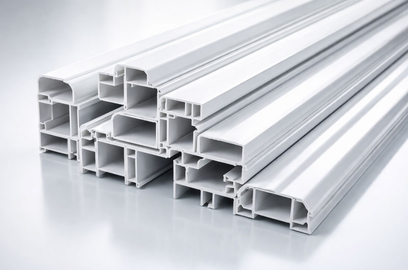PVC Profile with Smooth Surface Finish