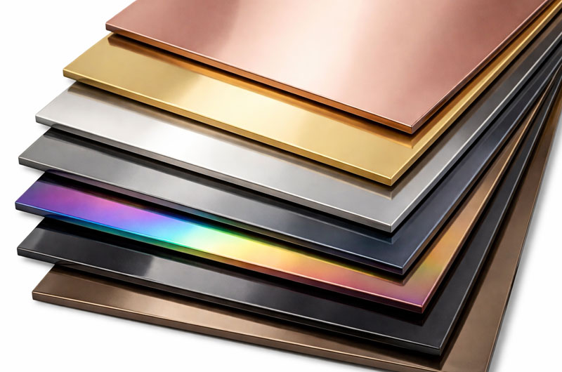 PVD Coated Stainless Steel