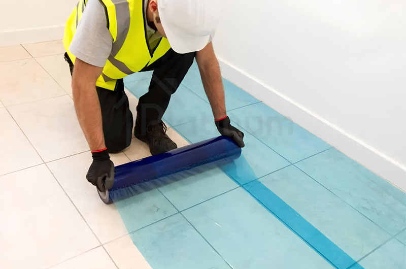 Protective Film for Tile Floor