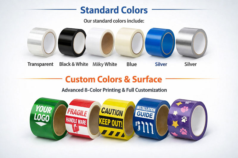 Adhesive Tape Colors