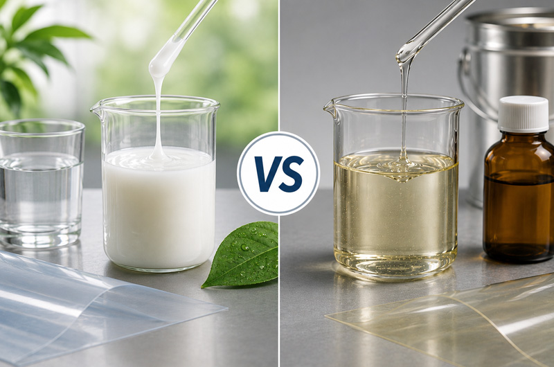 Water-Based vs Solvent-Based Acrylic PSA