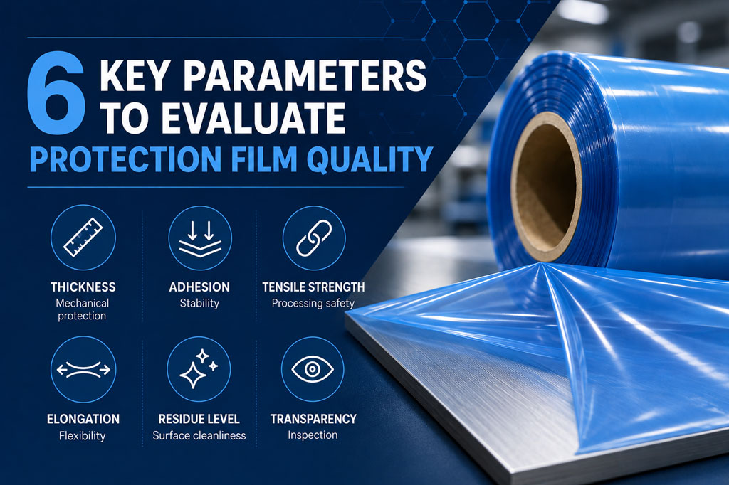 6 Key Parameters to Evaluate Protection Film Quality