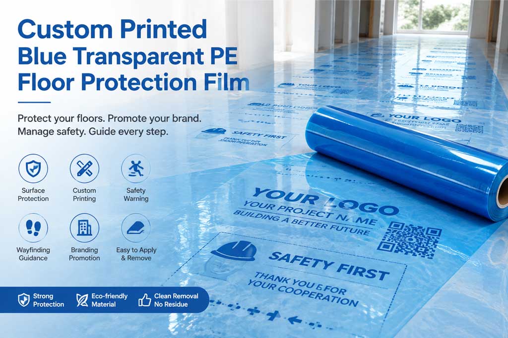 Custom Printed Floor Protection Film