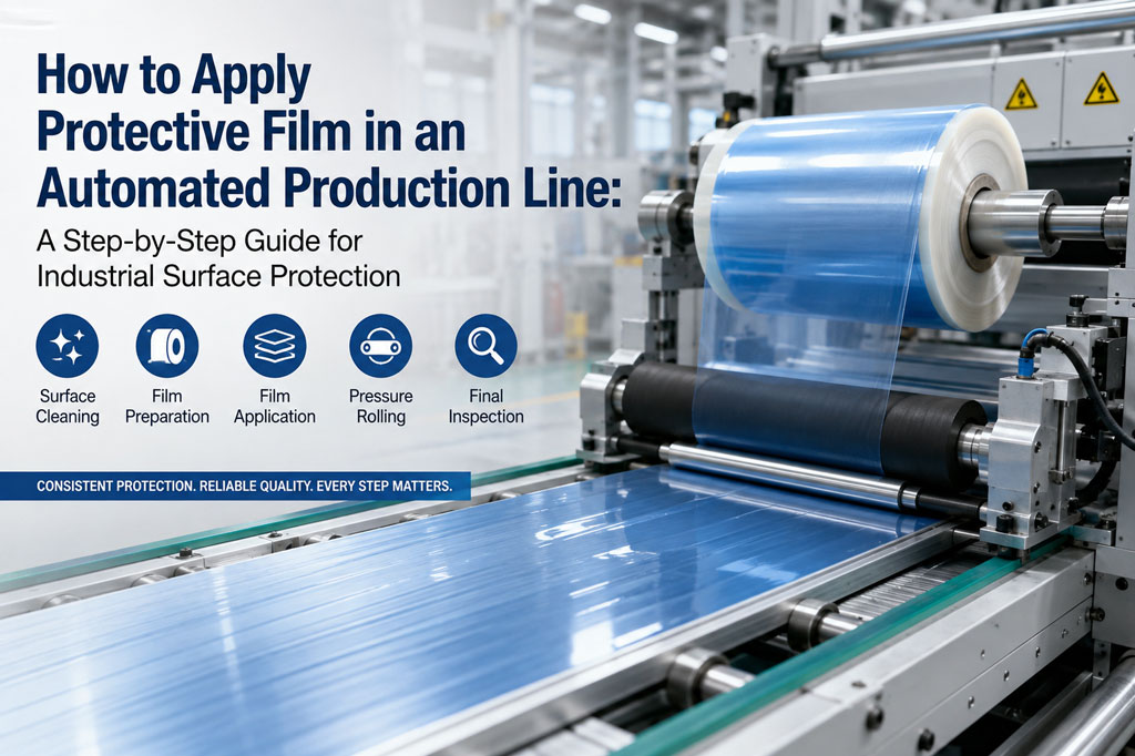 How to Apply Protective Film in an Automated Production Line