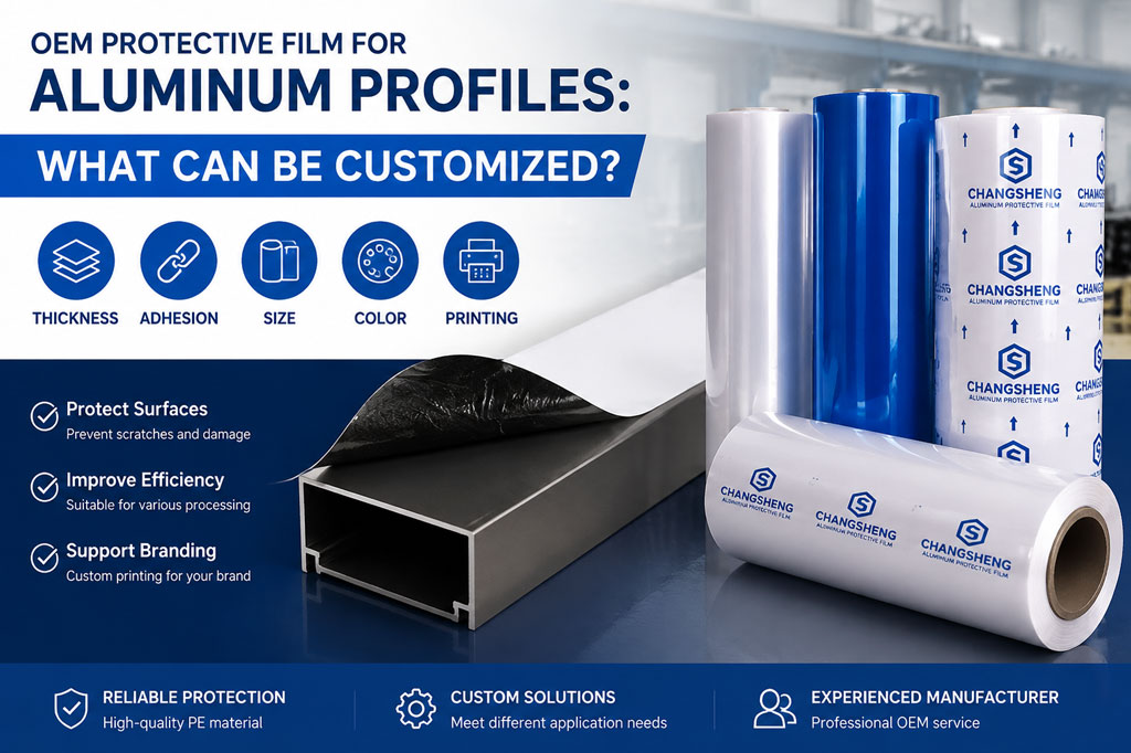 OEM Protective Film for Aluminum Profiles