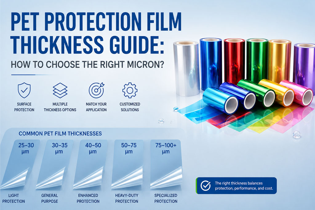 PET Protection Film Thickness Guide