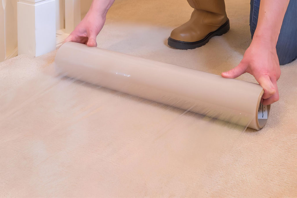 Protection Film for Carpet Floors