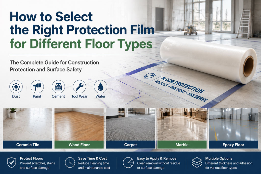Protection Film for Different Floor Types