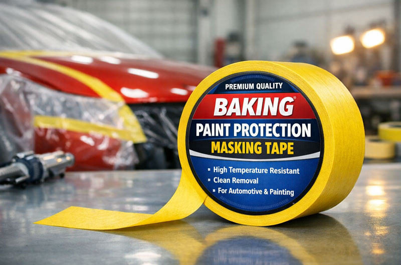 Baking Paint Protection Masking Tape